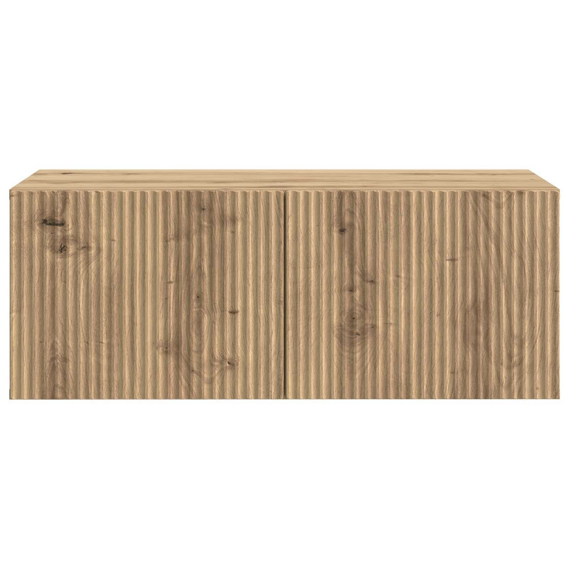 Szafka RTV montowana na ścianie Dąb artisan 78,5 x 41 x 30 cm