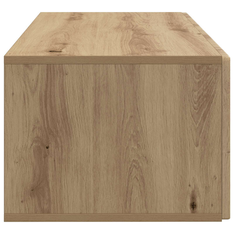 Szafka RTV montowana na ścianie Dąb artisan 78,5 x 41 x 30 cm