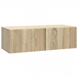 Szafka RTV montowana na ścianie dąb Sonoma 98 x 41 x 30 cm