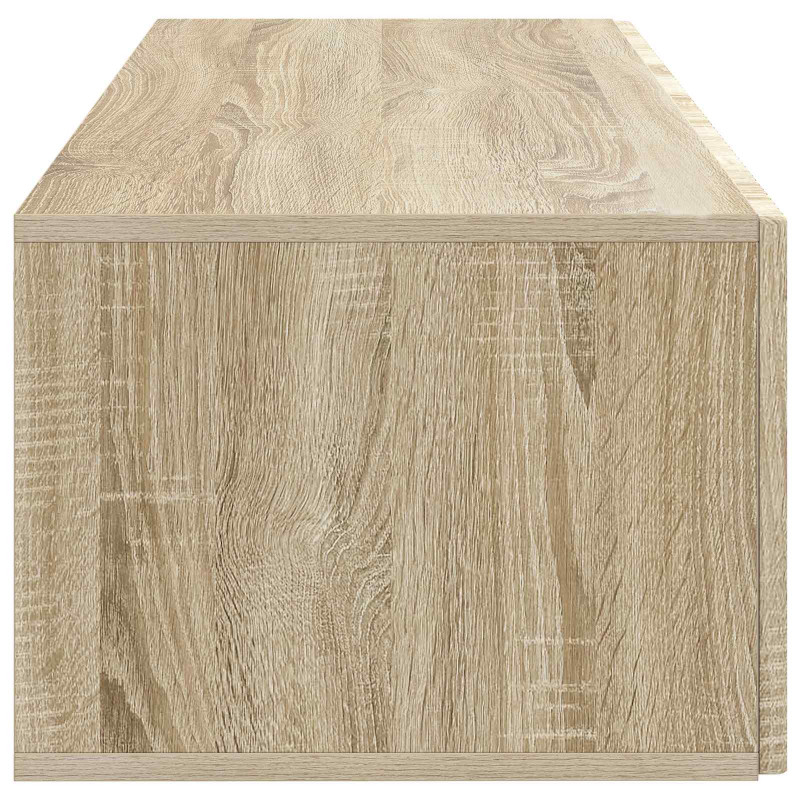 Szafka RTV montowana na ścianie dąb Sonoma 98 x 41 x 30 cm