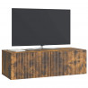 Szafka RTV montowana na ścianie Dąb wędzony 98 x 41 x 30 cm