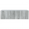 Szafka RTV montowana na ścianie Szary Sonoma 98 x 41 x 30 cm