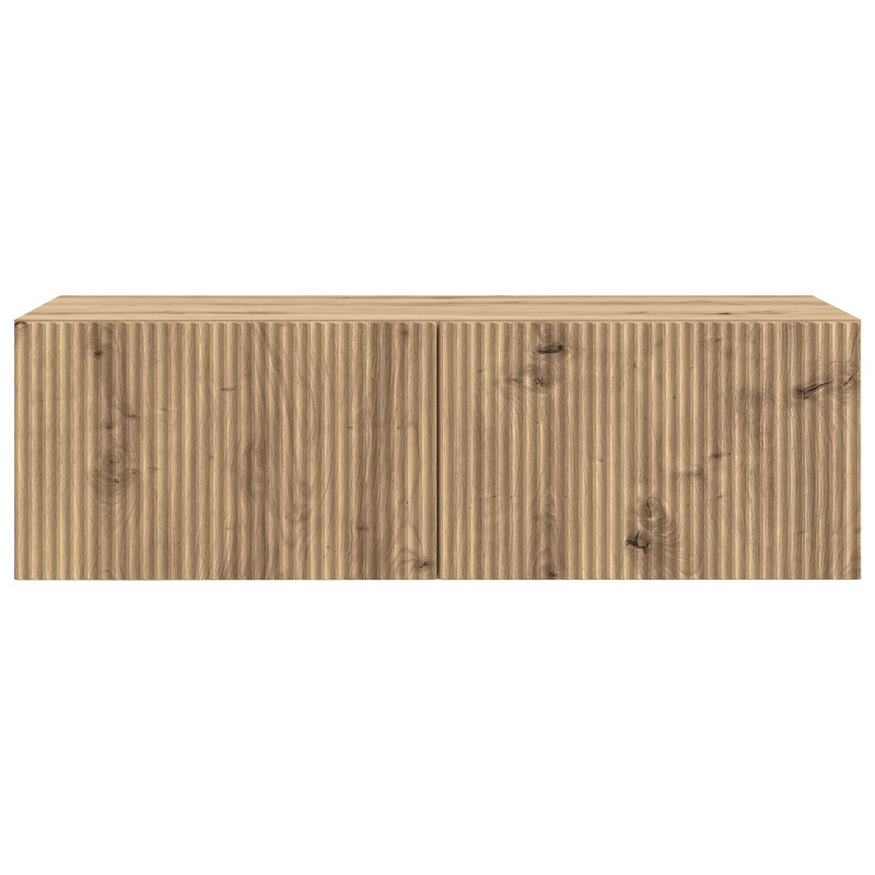 Szafka RTV montowana na ścianie Dąb artisan 98 x 41 x 30 cm