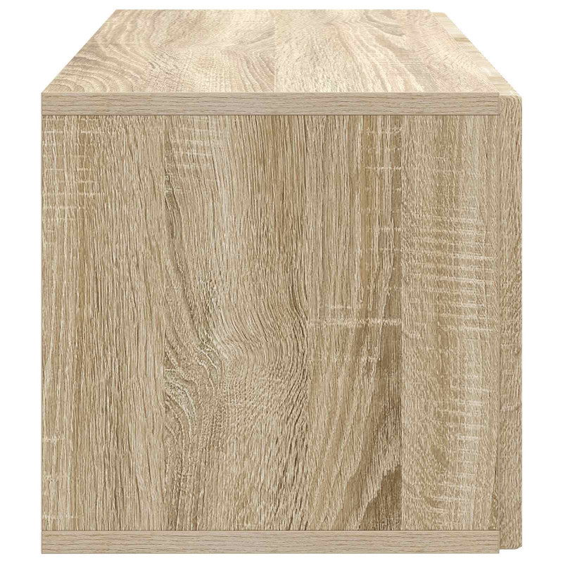 Szafka RTV montowana na ścianie dąb Sonoma 59,5 x 31 x 30 cm