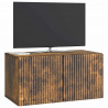 Szafka RTV montowana na ścianie Dąb wędzony 59,5 x 31 x 30 cm