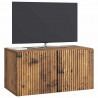 Szafka RTV montowana na ścianie Stare drewno 59,5 x 31 x 30 cm