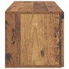 Szafka RTV montowana na ścianie Stare drewno 59,5 x 31 x 30 cm