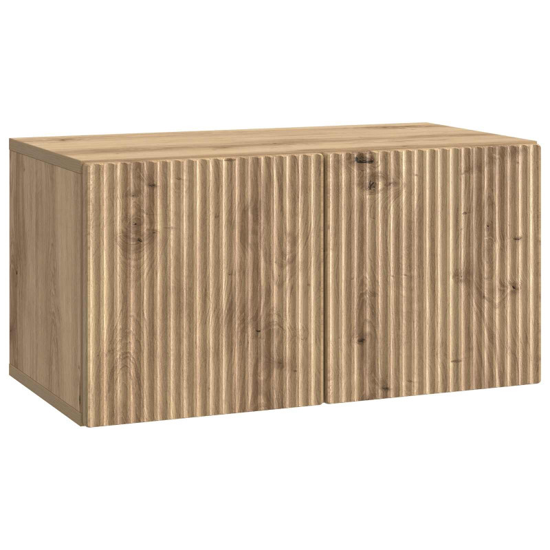 Szafka RTV montowana na ścianie Dąb artisan 59,5 x 31 x 30 cm