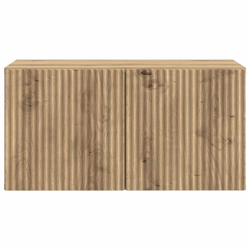 Szafka RTV montowana na ścianie Dąb artisan 59,5 x 31 x 30 cm