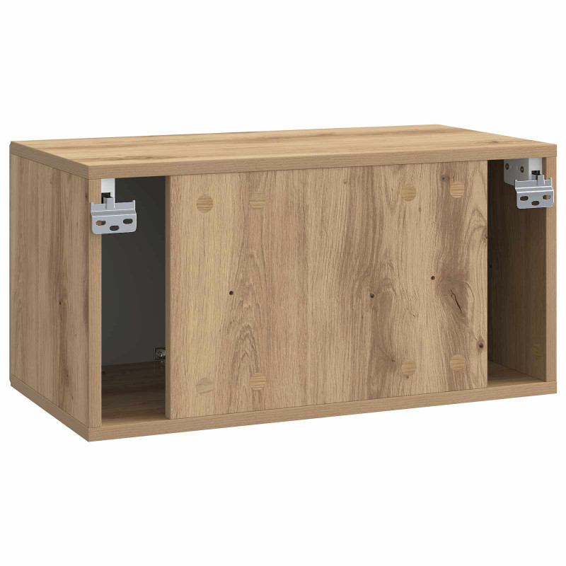 Szafka RTV montowana na ścianie Dąb artisan 59,5 x 31 x 30 cm