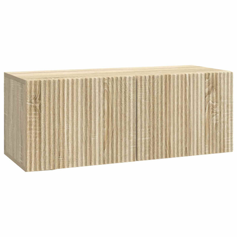 Szafka RTV montowana na ścianie dąb Sonoma 78,5 x 31 x 30 cm