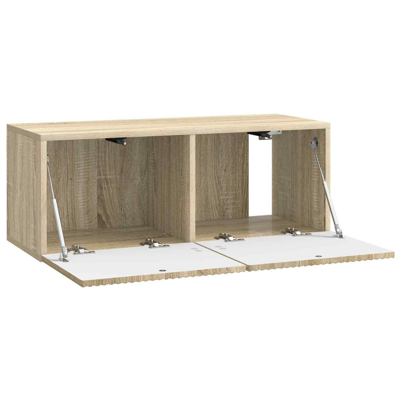Szafka RTV montowana na ścianie dąb Sonoma 78,5 x 31 x 30 cm