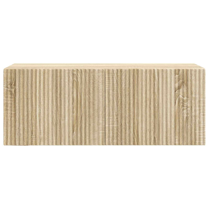Szafka RTV montowana na ścianie dąb Sonoma 78,5 x 31 x 30 cm