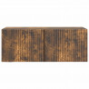 Szafka RTV montowana na ścianie Dąb wędzony 78,5 x 31 x 30 cm