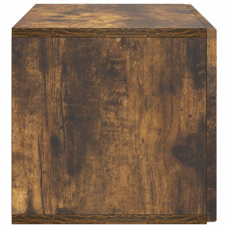 Szafka RTV montowana na ścianie Dąb wędzony 78,5 x 31 x 30 cm