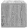 Szafka RTV montowana na ścianie Szary Sonoma 78,5 x 31 x 30 cm