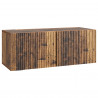 Szafka RTV montowana na ścianie Stare drewno 78,5 x 31 x 30 cm