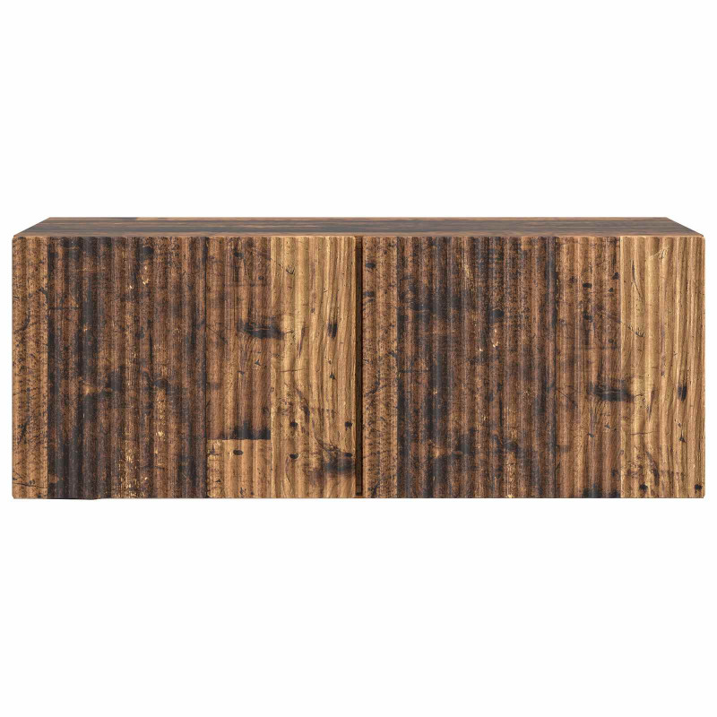 Szafka RTV montowana na ścianie Stare drewno 78,5 x 31 x 30 cm