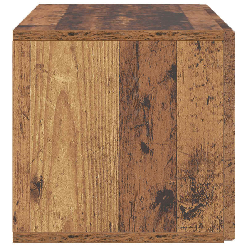 Szafka RTV montowana na ścianie Stare drewno 78,5 x 31 x 30 cm