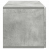 Szafka RTV montowana na ścianie Betonowy szary 98 x 31 x 30 cm