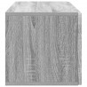 Szafka RTV montowana na ścianie Szary Sonoma 98 x 31 x 30 cm