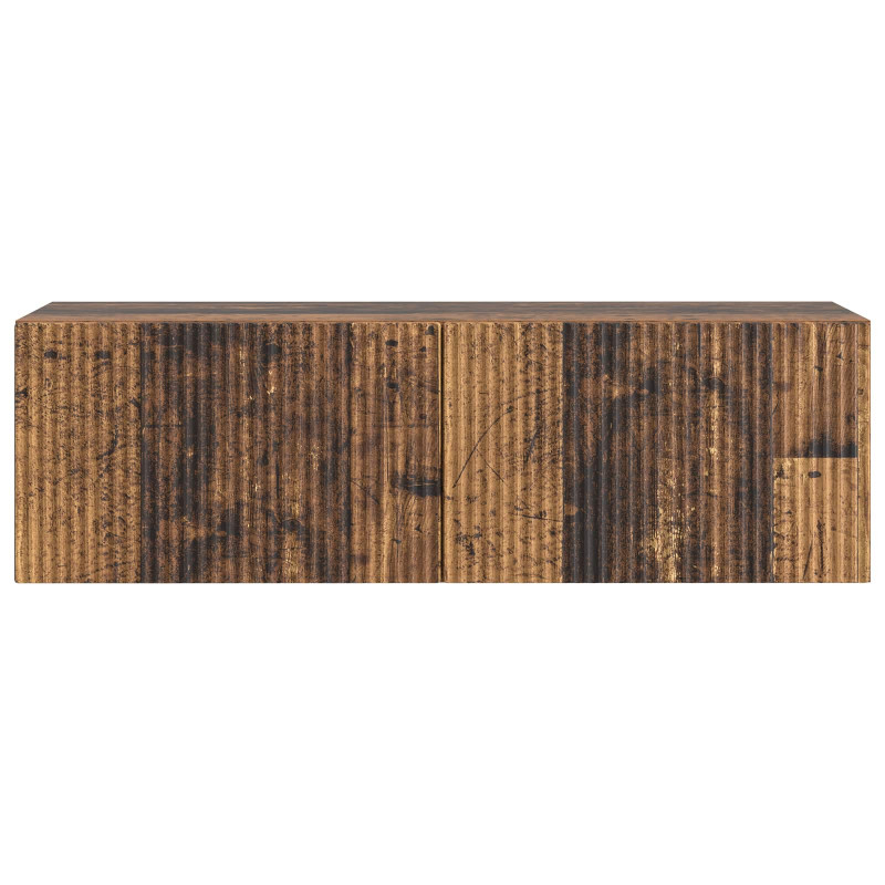 Szafka RTV montowana na ścianie Stare drewno 98 x 31 x 30 cm