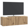 Szafka RTV montowana na ścianie Dąb artisan 98 x 31 x 30 cm