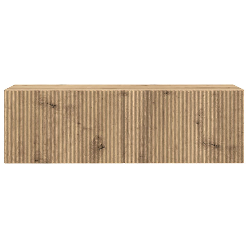 Szafka RTV montowana na ścianie Dąb artisan 98 x 31 x 30 cm
