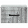 Wisząca Szafka Nocna 2 pcs Szary Sonoma 34,5 x 33 x 20 cm