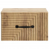 Wisząca Szafka Nocna 2 pcs Dąb artisan 34,5 x 33 x 20 cm