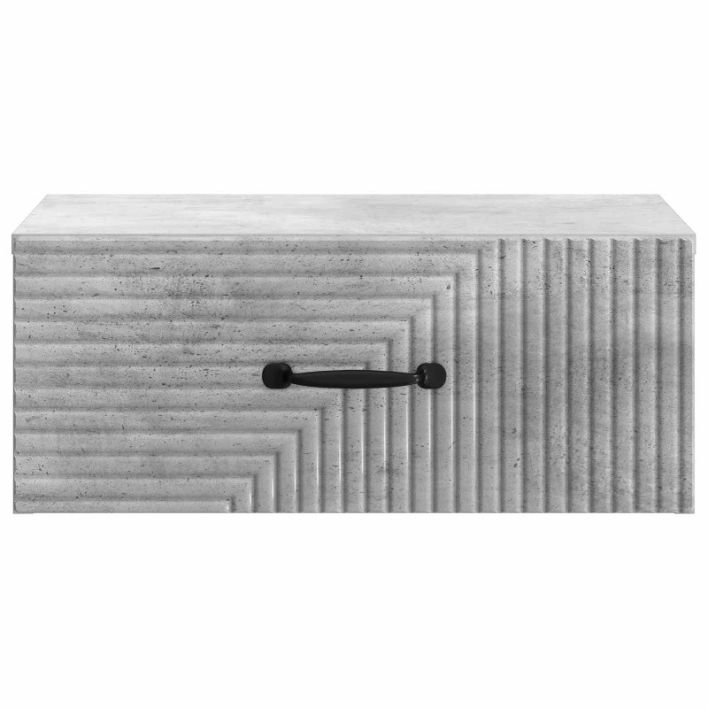 Wisząca Szafka Nocna 2 pcs Betonowy szary 49 x 34,5 x 20 cm