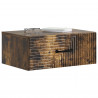 Wisząca Szafka Nocna 2 pcs Dąb wędzony 49 x 34,5 x 20 cm