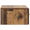 Wisząca Szafka Nocna 2 pcs Stare drewno 49 x 34,5 x 20 cm