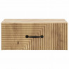Wisząca Szafka Nocna 2 pcs Dąb artisan 49 x 34,5 x 20 cm