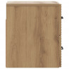Wisząca Szafka Nocna 2 pcs Dąb artisan 34,5 x 33 x 40 cm
