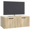 Szafka RTV montowana na ścianie dąb Sonoma 78,5 x 41 x 30 cm