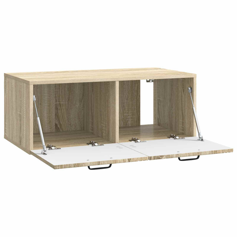 Szafka RTV montowana na ścianie dąb Sonoma 78,5 x 41 x 30 cm