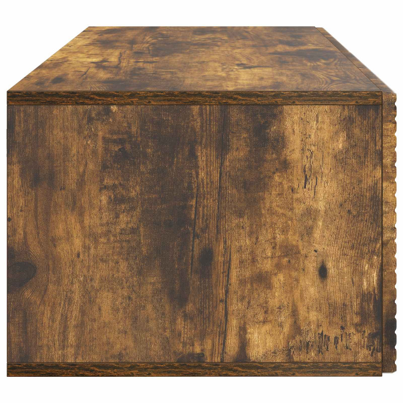 Szafka RTV montowana na ścianie Dąb wędzony 78,5 x 41 x 30 cm