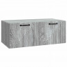 Szafka RTV montowana na ścianie Szary Sonoma 78,5 x 41 x 30 cm