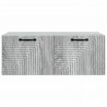 Szafka RTV montowana na ścianie Szary Sonoma 78,5 x 41 x 30 cm