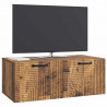 Szafka RTV montowana na ścianie Stare drewno 78,5 x 41 x 30 cm