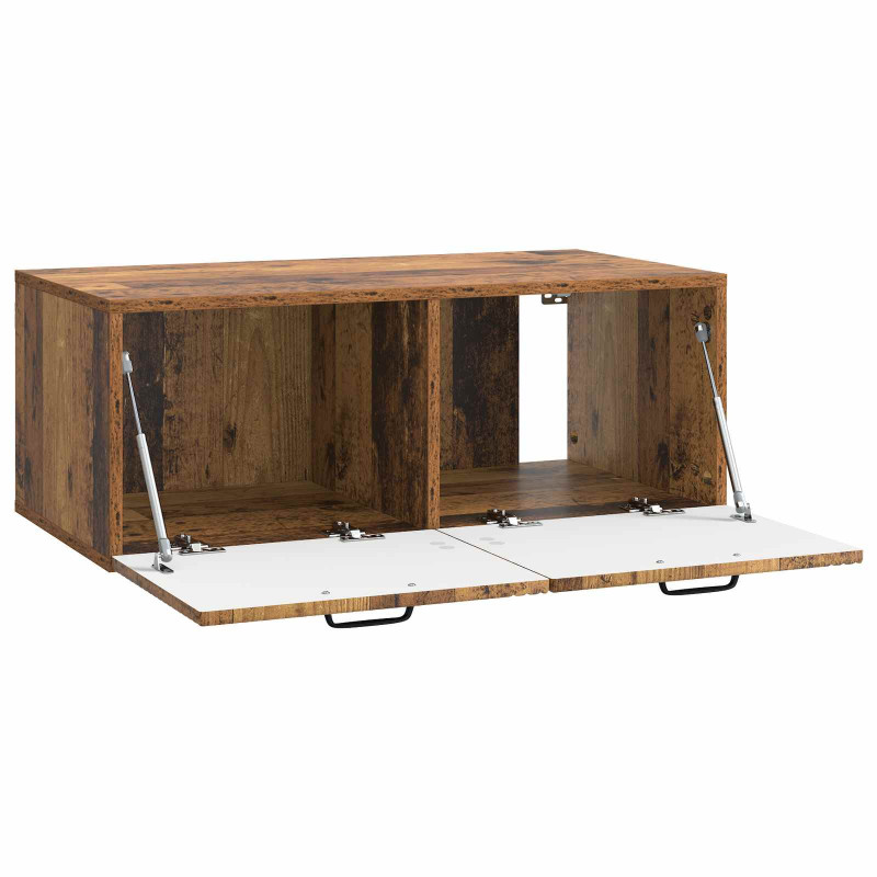 Szafka RTV montowana na ścianie Stare drewno 78,5 x 41 x 30 cm