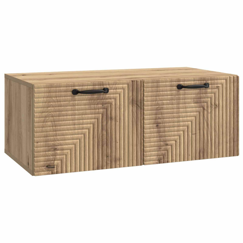 Szafka RTV montowana na ścianie Dąb artisan 78,5 x 41 x 30 cm