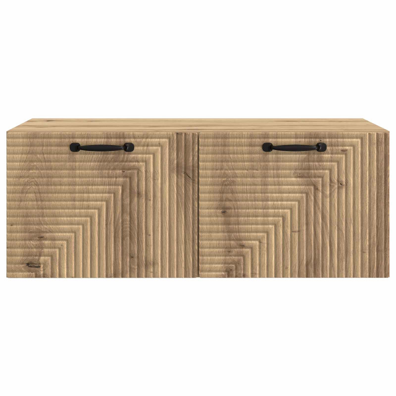 Szafka RTV montowana na ścianie Dąb artisan 78,5 x 41 x 30 cm