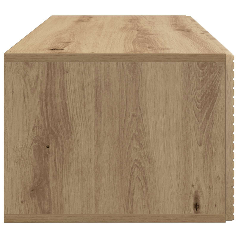 Szafka RTV montowana na ścianie Dąb artisan 78,5 x 41 x 30 cm