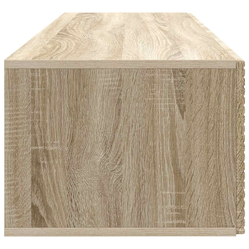 Szafka RTV montowana na ścianie dąb Sonoma 98 x 41 x 30 cm