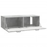 Szafka RTV montowana na ścianie Betonowy szary 98 x 41 x 30 cm