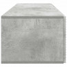 Szafka RTV montowana na ścianie Betonowy szary 98 x 41 x 30 cm