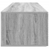 Szafka RTV montowana na ścianie Szary Sonoma 98 x 41 x 30 cm