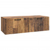 Szafka RTV montowana na ścianie Stare drewno 98 x 41 x 30 cm